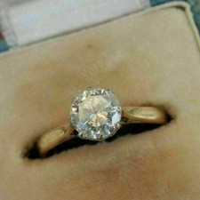 Vintage 2.00 Ct Round Cut