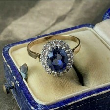 Vintage Style 3Ct Oval Cut