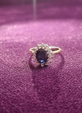 Beautiful vintage sapphire and