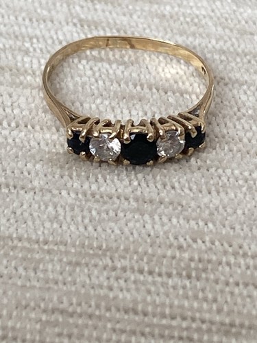 Stunning 9ct vintage dark - 9ct,