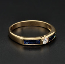 Antique 18ct Gold Sapphire &