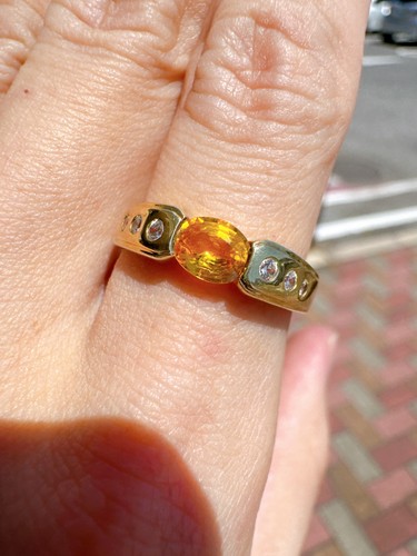 14k gold vivid - 14k, orange