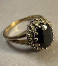 9ct Gold 375 9k Sapphire &