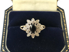 Sapphire and Diamond Ring 9ct