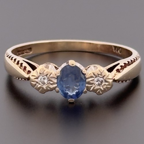 Vintage 9ct yellow gold - vintage,