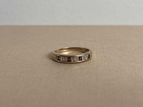 Vintage gold sapphire and - gold,