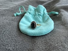 Vintage Gold Sapphire and